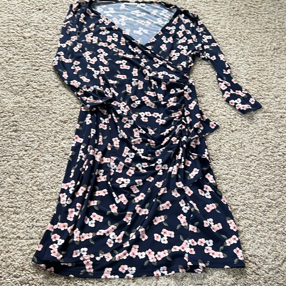 New York and Company floral dress size L
